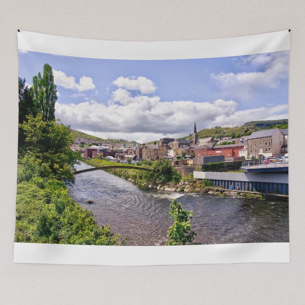 Item preview, Pontypridd River Vista designed and sold by hawkie.