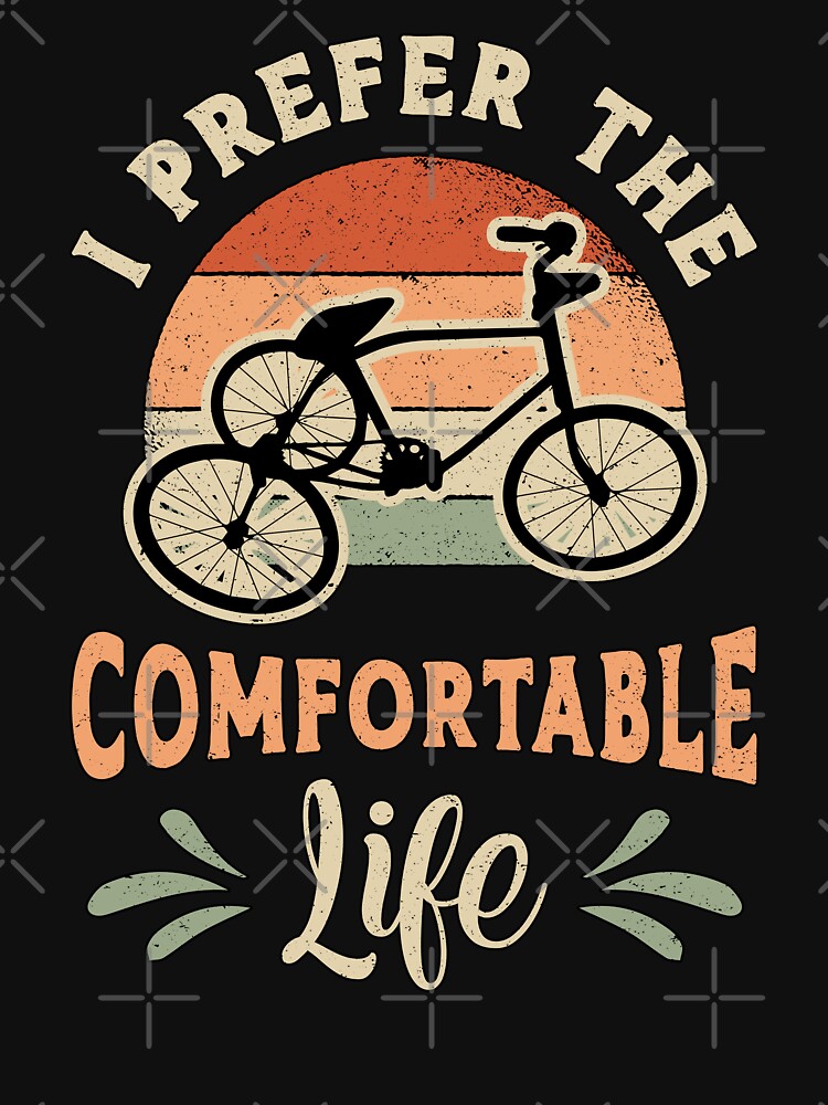 "Tricycle Triker I Prefer The Comfortable Vintage" Tshirt for Sale by