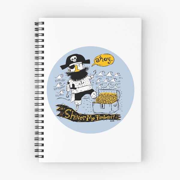 Item preview, Ahoy, Pirates! designed and sold by KyleWhiteInk.