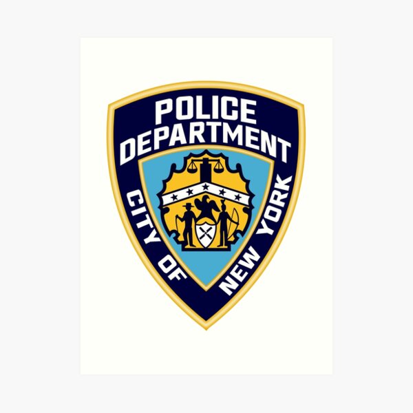 Patch of The New York City Police Department Art Print