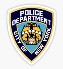 Patch of The New York City Police Department Sticker