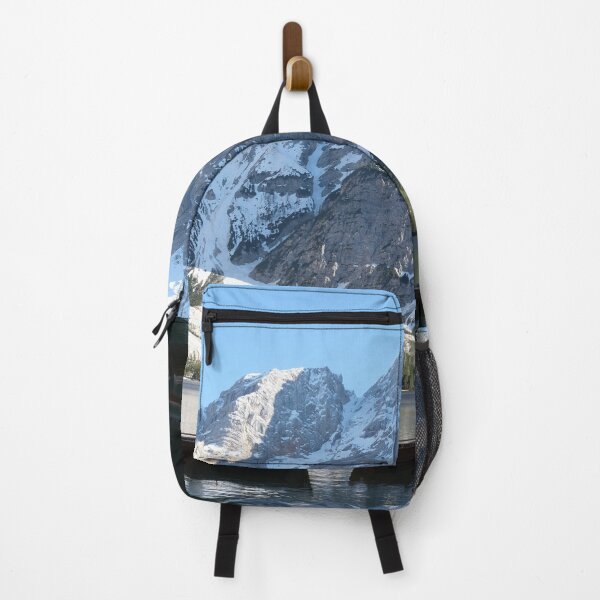 Item preview, The fabulous alpine lake of Braies in the Dolomites (Bolzano). Lovely place in the Italian Alps. Boats on the water. Reflections in the water. Sunny spring day. Trentino Alto Adige designed and sold by Maurizio Fabbroni.