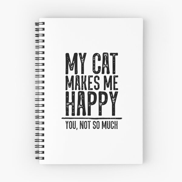 Item preview, My Cat Makes Me Happy. You Not So Much. designed and sold by ZoollGraphics.