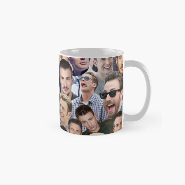 chris evans collage Classic Mug