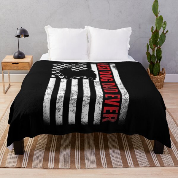 Item preview, Dogs 365 Papillon Best Dog Dad Ever American Flag Men designed and sold by sheilase.