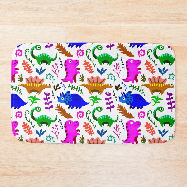 Item preview, Colorful Dinosaur Seamless Pattern, Dinosaur Seamless Pattern Design designed and sold by graphic-genie.