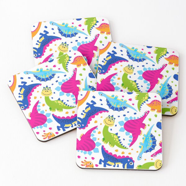 Item preview, Colorful Dinosaur Seamless Pattern, Dinosaur Seamless Pattern Design designed and sold by graphic-genie.