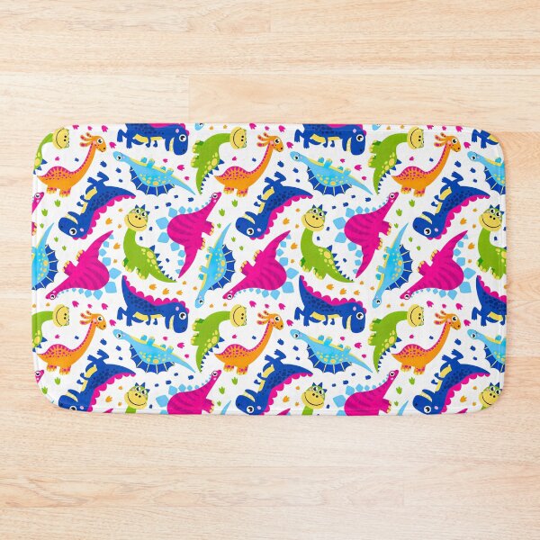 Item preview, Colorful Dinosaur Seamless Pattern, Dinosaur Seamless Pattern Design designed and sold by graphic-genie.