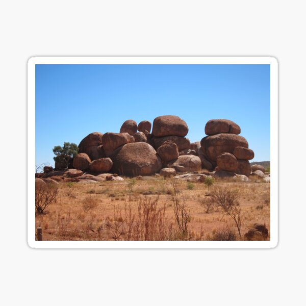 Item preview, Karlu Karlu/ Devils Marbles designed and sold by LizEllisPhotos.