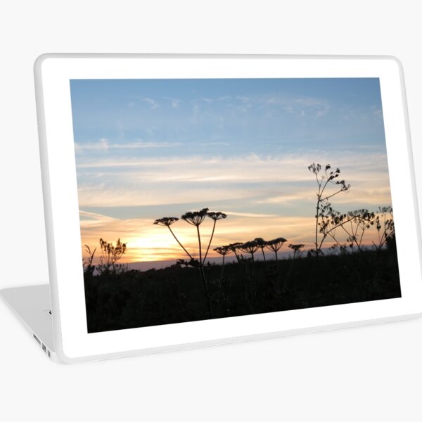 Suffolk sunset Laptop Skin