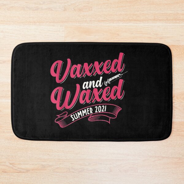Item preview, Vaxxed and Waxed for a Funny Summer 2021 designed and sold by wilsonart91.