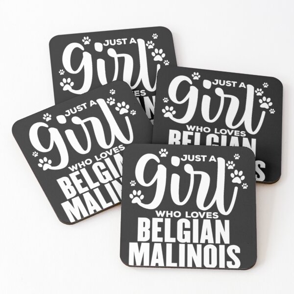 Item preview, Just a girl who loves belgian malinois Dog T-Shirt  designed and sold by StarcyWol.