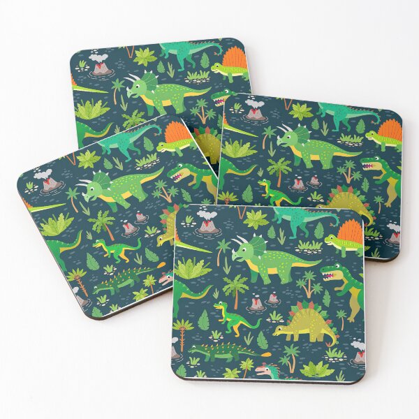 Item preview, Dinosaur Seamless Pattern, Dinosaur Seamless Pattern Design designed and sold by graphic-genie.