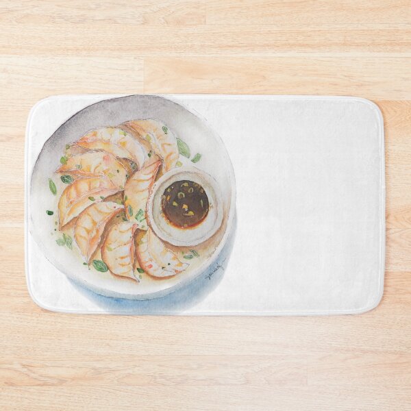 Item preview, Potstickers (Chinese Pan Fried Dumplings) Illustration designed and sold by dairiecillust.