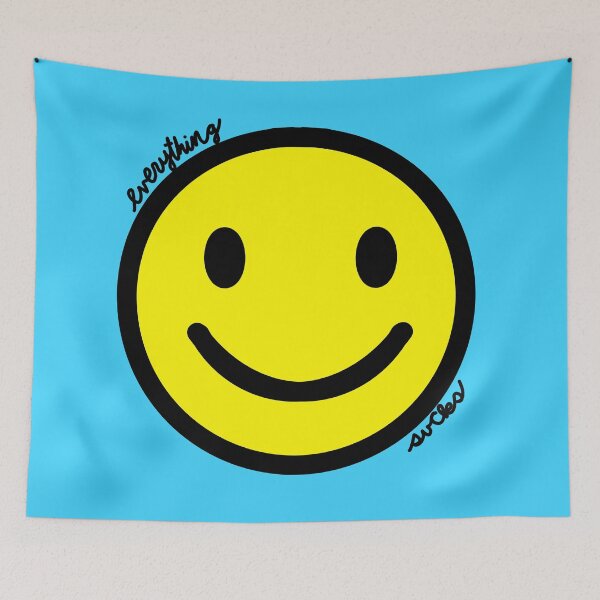 Item preview, Everything Sucks Smiley designed and sold by MoonbeamPhoto.