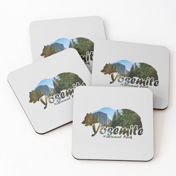 Item preview, Yosemite National Park California Half Dome El Capitan Bear Silhouette designed and sold by grinta2021.