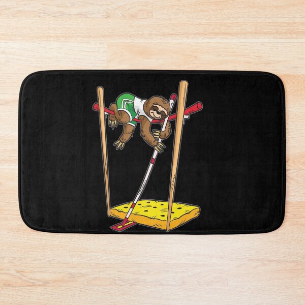 Item preview, Sloth Athlete Lazy Sports Person pole vault designed and sold by Moonpie90.