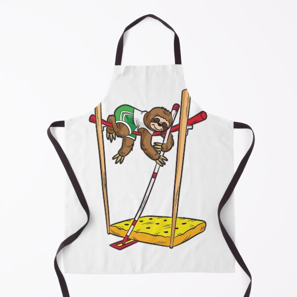 Item preview, Sloth Athlete Lazy Sports Person pole vault designed and sold by Moonpie90.