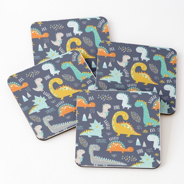 Item preview, Dinosaur Seamless Pattern, Dinosaur Seamless Pattern Design designed and sold by graphic-genie.