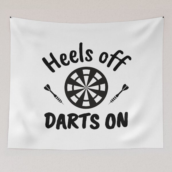 Item preview, Heels off. Darts on designed and sold by TheGreenGoat.