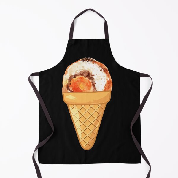 Item preview, THE ENTIRE FAST FOOD COLLECTION - SCOTCH EGG ICE CREAM - funny ice cream designs designed and sold by Iskybibblle.
