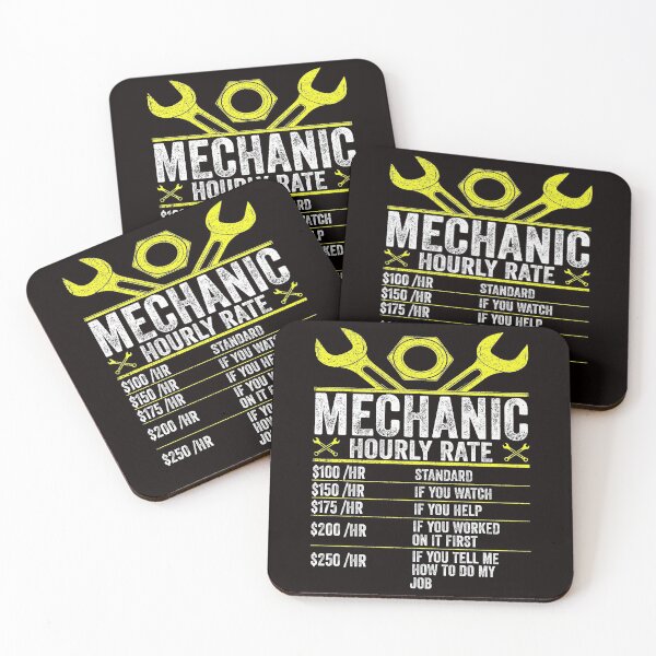 Item preview, Mechanic hourly rate  designed and sold by Majesticoo.