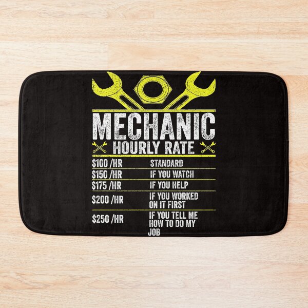 Item preview, Mechanic hourly rate  designed and sold by Majesticoo.