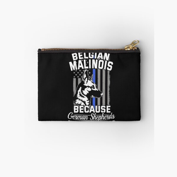 Item preview, K9 Thin Blue Line Flag Police Dog Malinois T-Shirt  designed and sold by StarcyWol.