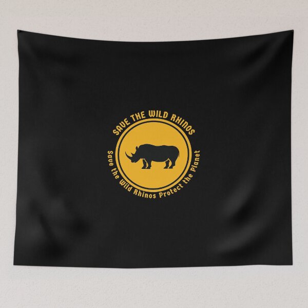 Item preview, Save The Wild Rhinos  designed and sold by seauEashan.