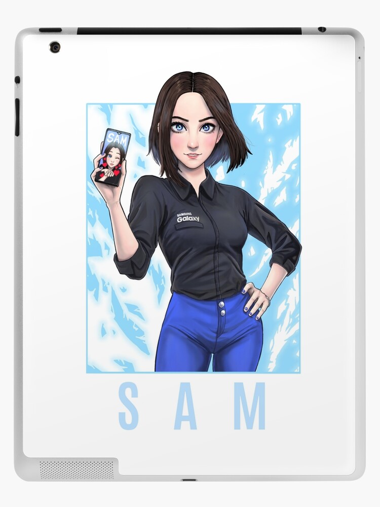 Samsung virtual assistant Sam fanart | iPad Case & Skin