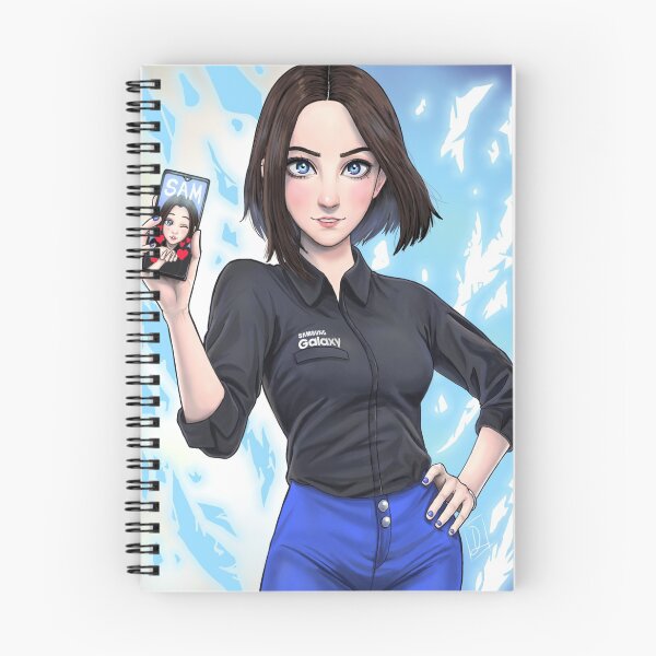 Item preview, Samsung virtual assistant Sam fanart designed and sold by Oyenpaws.