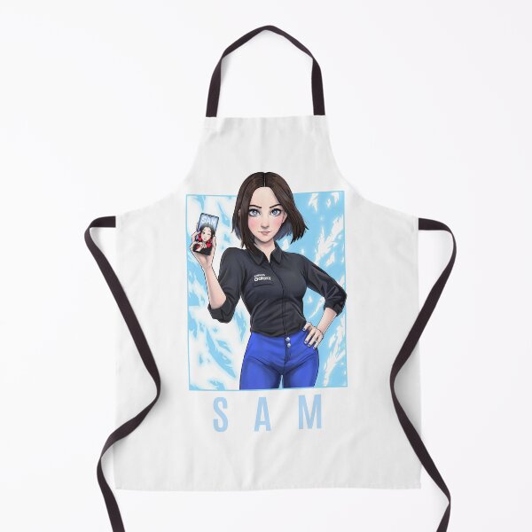 Item preview, Samsung virtual assistant Sam fanart designed and sold by Oyenpaws.