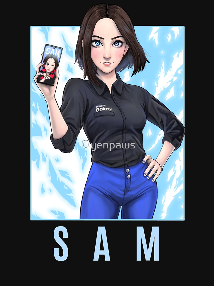 Samsung Virtual Assistant Sam Classic . Art Board Print for Sale