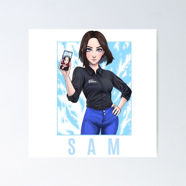 Samsung Galaxy Virtual Assistant Sam, Samsung new Assistant Sam Virtual  3D