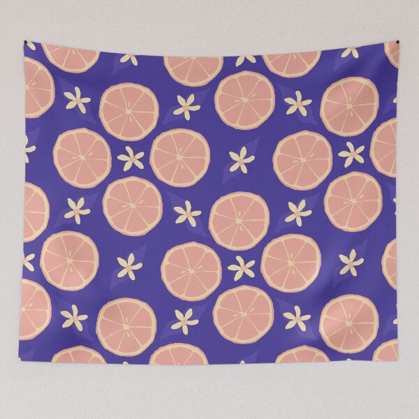 Item preview, Grapefruits pattern art work designed and sold by ErikartStudio.