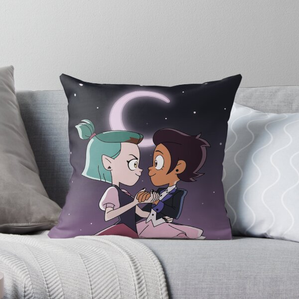 Lumity Dance | The Owl House Throw Pillow