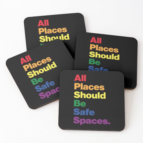 Item preview, All places should be safe spaces designed and sold by pinkrabbit86.