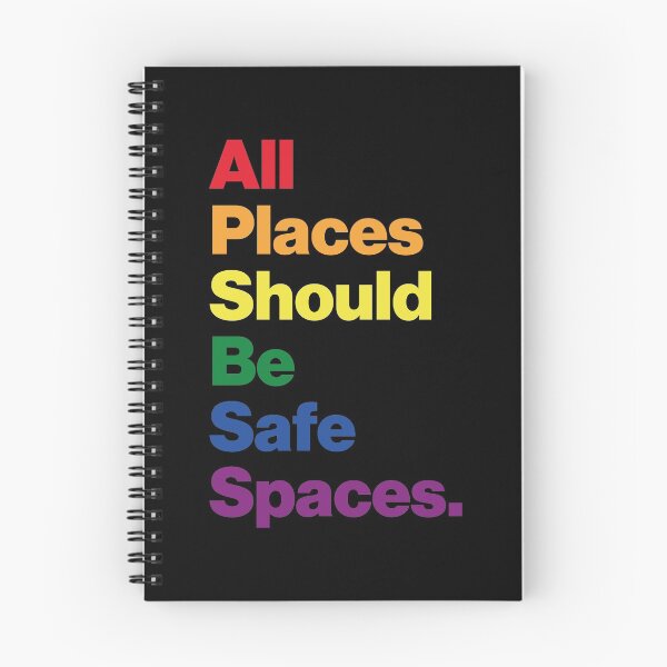 Item preview, All places should be safe spaces designed and sold by pinkrabbit86.