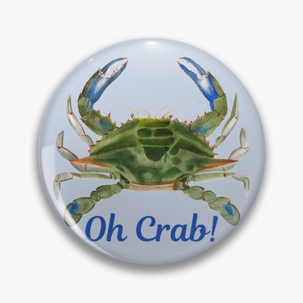 Item preview, Oh Crab - Perfect print gift for crab and seafood lovers designed and sold by yennyz.