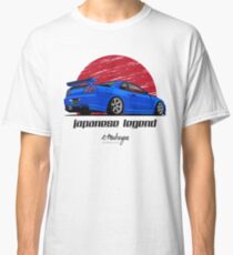 Camiseta clásica Skyline GTR R34 (azul)