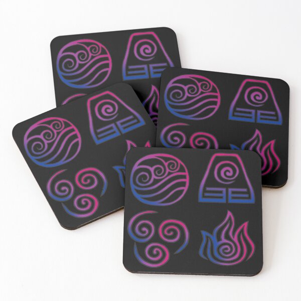 Item preview, Four Elements Bisexual Pride  designed and sold by Fandom-Finesse.