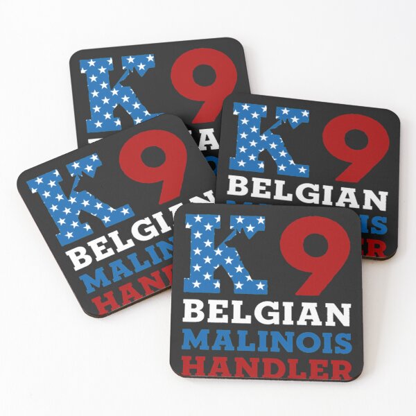 Item preview, K9 Unit Belgian Malinois US Flag PD Police T-Shirt  designed and sold by StarcyWol.