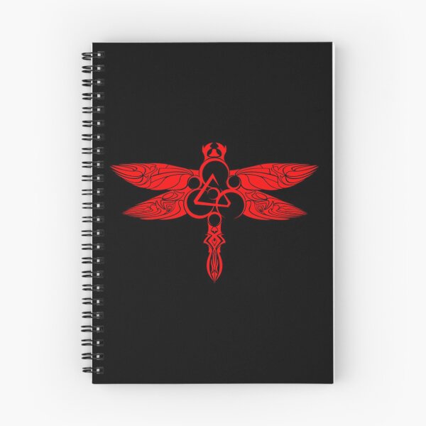 Item preview, RED AND CAMBRIA - DRAGONFLY designed and sold by HaayBracken.