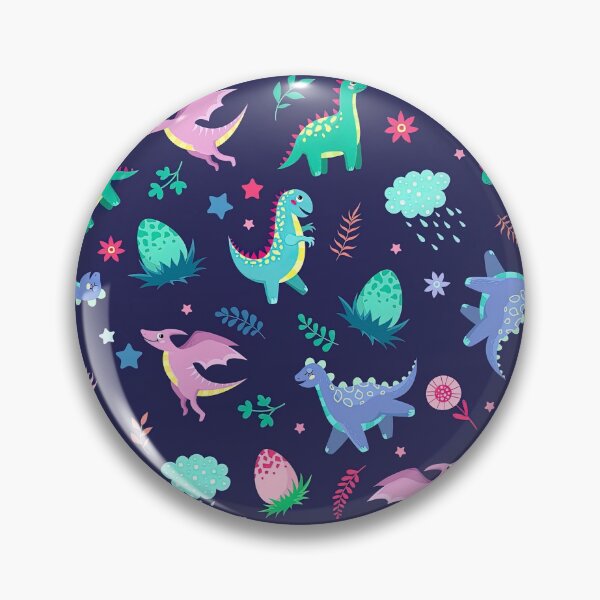 Item preview, Dinosaur Seamless Pattern, Dinosaur Seamless Pattern Design designed and sold by graphic-genie.