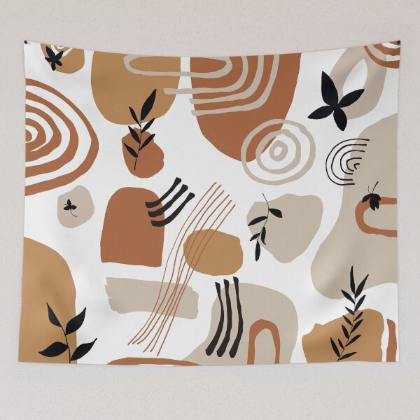 Item preview, Calm nature abstract shapes designed and sold by KennyLucky.