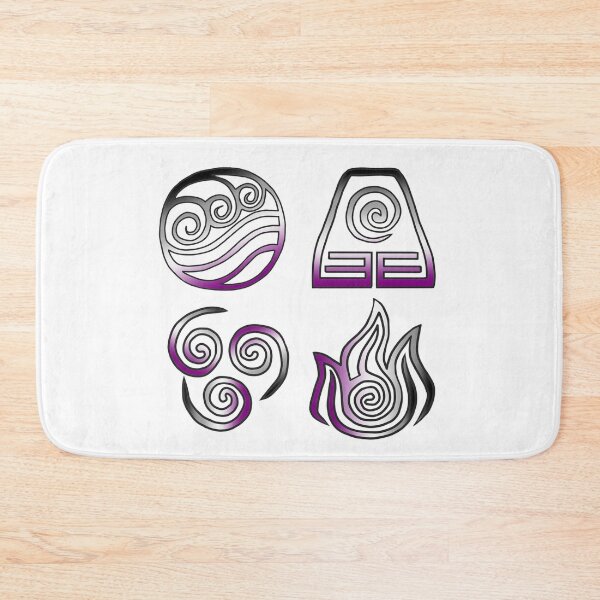 Item preview, Four Elements Asexual Pride designed and sold by Fandom-Finesse.