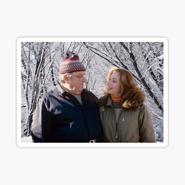 007’s ‘For Your Eyes Only’ in Cortina, Italy. (Producer) Albert “Cubby” Broccoli and (James Bond Girl) Robbin Young. Sticker