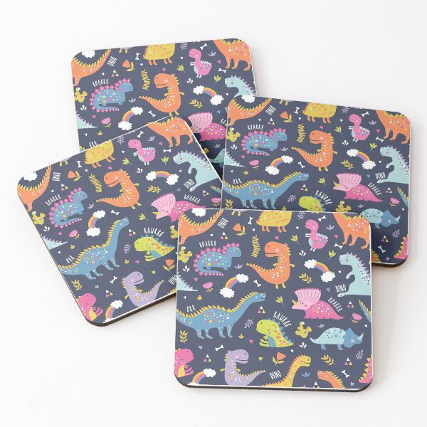 Item preview, Dinosaur Seamless Pattern, Dinosaur Seamless Pattern Design designed and sold by graphic-genie.