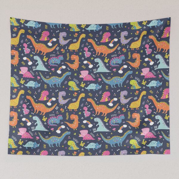 Item preview, Dinosaur Seamless Pattern, Dinosaur Seamless Pattern Design designed and sold by graphic-genie.
