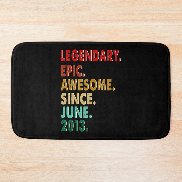 Item preview, Vintage Legendary Awesome Epic Since June 2013 8th Birthday designed and sold by BegayStore.
